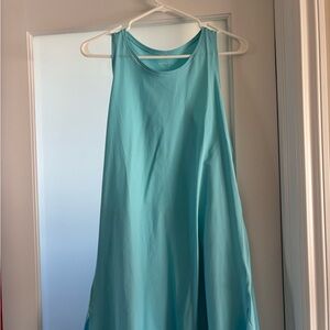 Athleta Turquoise Midi Dress